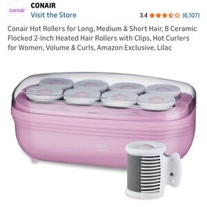 Conair Hot Rollers heated rollers 2 inch